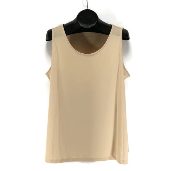 Susan Graver Modern Essentials Liquid Knit Tank Top Women's Plus Size 1X Stretch - Picture 1 of 10